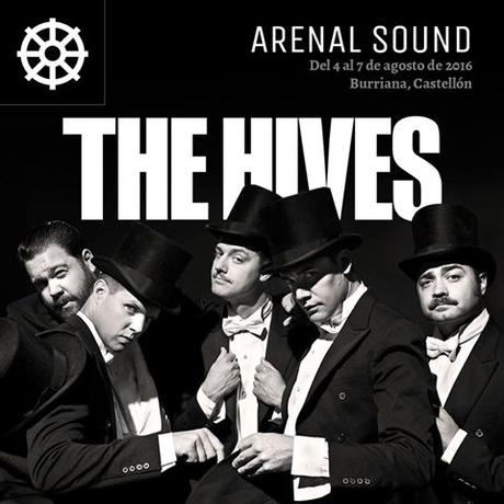 The Hives al Arenal Sound 2016