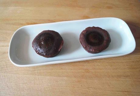 Receta: coulant de chocolate / Recipe: chocolate coulant