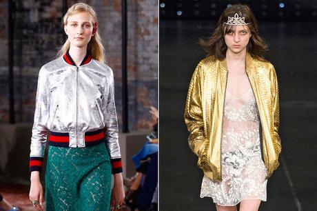 Must Have 2016: Bomber, la chaqueta de moda de la primavera bomber GUCCI SAINT LAURENT SS 2016