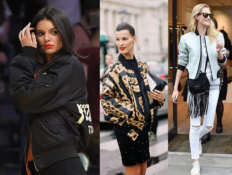 Must Have 2016: Bomber, la chaqueta de moda de la primavera bomber-celebs