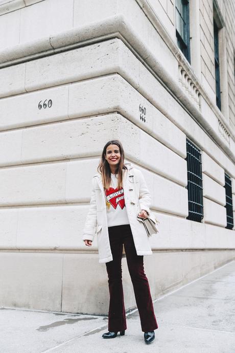 NYFW-New_York_Fashion_Week_Fall_2016-Tommy_Hilfiger-Duffle_Coat-Burgundy_Trousers-Jumper_Logomania-Street_Style-41