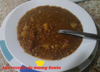 LENTEJAS CON CHORIZO EN THERMOMIX LENTEJAS CON CHORIZO EN THERMOMIX