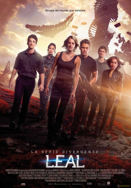 Afiche IMAX de Divergente, La Serie: Leal. Fecha de estreno en Chile, 10 de Marzo 2016