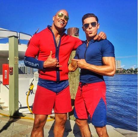 #GuardianesDeLaBahía: 1ras imágenes de la adaptación cinematográfica de la serie Baywatch