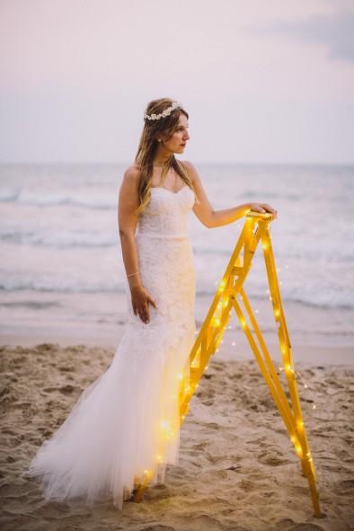 novia en la playa www.bodasdecuento.com