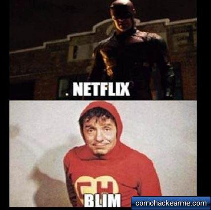 Los memes de Netflix vs. Blim