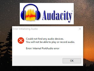 Audacity no funciona con Windows 10 - Una solución