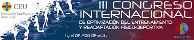 III Congreso Internacional de Optimización del Entrenamiento y Readaptación Físico Deportiva