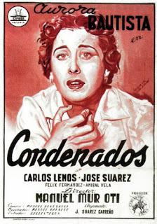 CONDENADOS (España, 1953) Drama