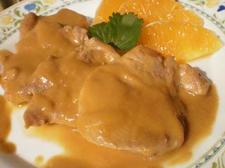 SOLOMILLO EN SALSA DE NARANJAS DE MALAGA SOLOMILLO EN SALSA DE NARANJAS DE MALAGA