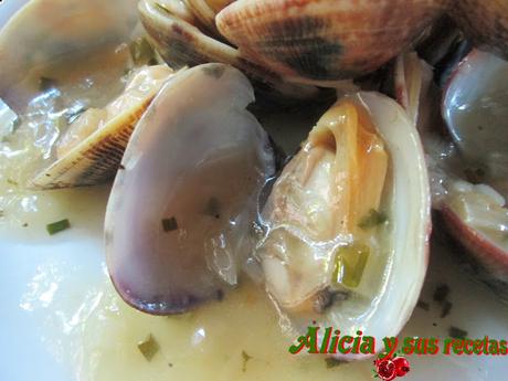 ALMEJAS EN SALSA DE SIDRA ALMEJAS EN SALSA DE SIDRA