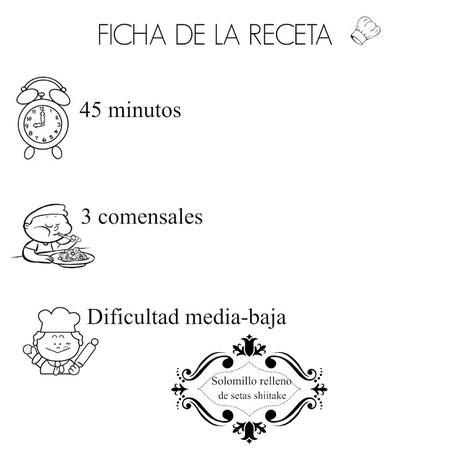 SOLOMILLO DE CERDO RELLENO DE SETAS SHIITAKE Y JAMÓN SOLOMILLO DE CERDO RELLENO DE SETAS SHIITAKE Y JAMÓN