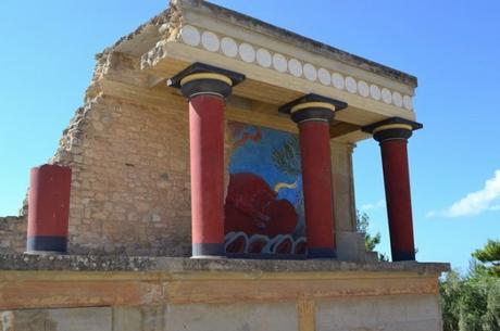 Estado actual de las ruinas del Palacio de Knossos