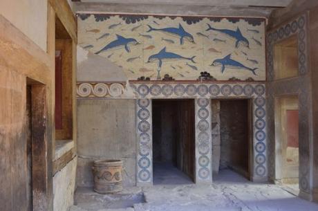Murales de Knossos, reconstruidos