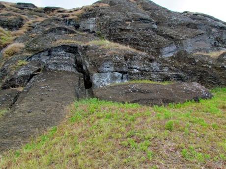 Los gigantes dormidos del Volcán. Rapa Nui