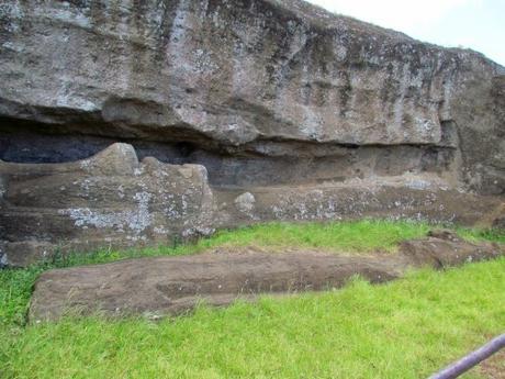 Los gigantes dormidos del Volcán. Rapa Nui