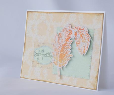Tarjeta “With simpathy” Tarjeta “With simpathy”