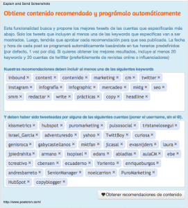 Excelente herramienta para Community Manager Búsqueda de contenido con Postcron