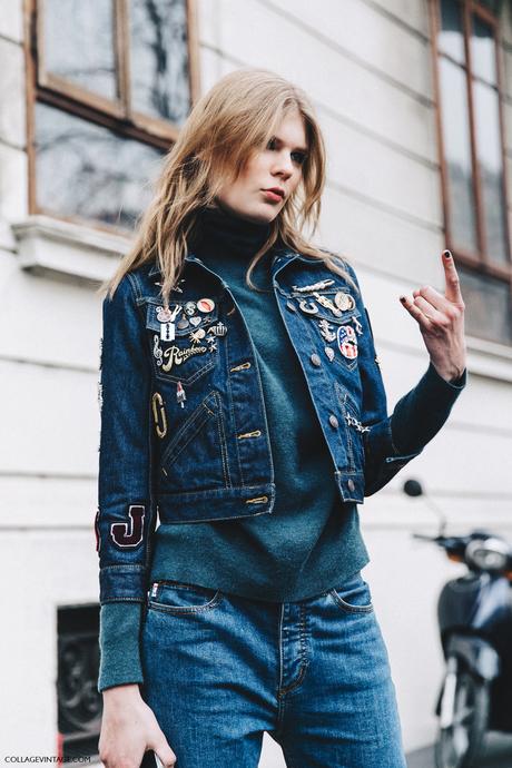 Milan_Fashion_Week_Fall_16-MFW-Street_Style-Collage_Vintage-Model-Denim_Look-Pins-