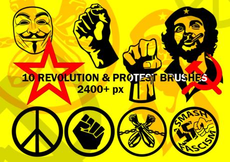 Protest and Revolution Brushes