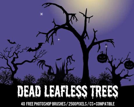 40+ Dead Trees Brushes