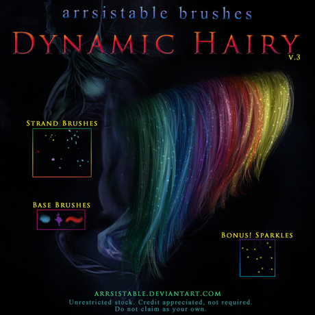 Dynamic Hairy Brushes