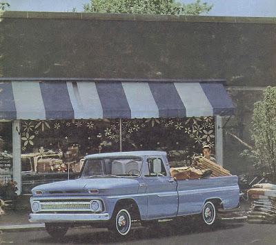 Las Chevrolet pick up de Estados Unidos de 1965