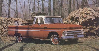 Las Chevrolet pick up de Estados Unidos de 1965