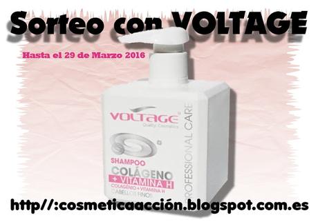 ¡Sorteo – Champú “Colágeno + Vitamina H” de VOLTAGE!