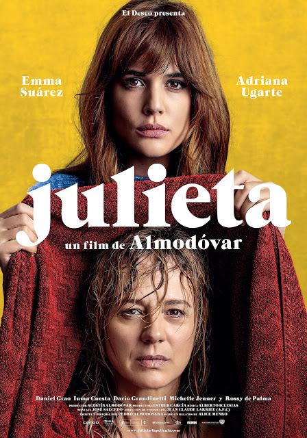 JULIETA - POSTER OFICIAL. ESTRENO 8 DE ABRIL