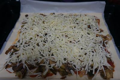Hojaldre con verduras Hojaldre con verduras