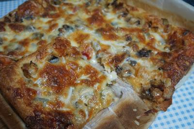 Hojaldre con verduras Hojaldre con verduras