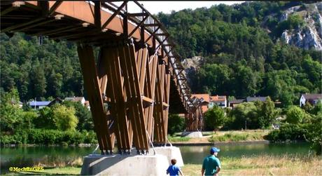 El puente de madera de Essing  (Alemania)