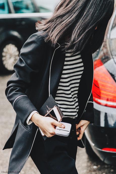 Milan_Fashion_Week_Fall_16-MFW-Street_Style-Collage_Vintage-Pijama_Trend-Black_And_White-