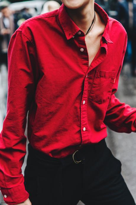 Milan_Fashion_Week_Fall_16-MFW-Street_Style-Collage_Vintage-Red_Shirt-