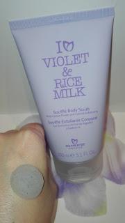 exfoliante violeta y leche de arroz equivalenza violeta y leche de arroz