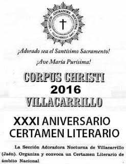 Certamen Literario en Villacarrillo