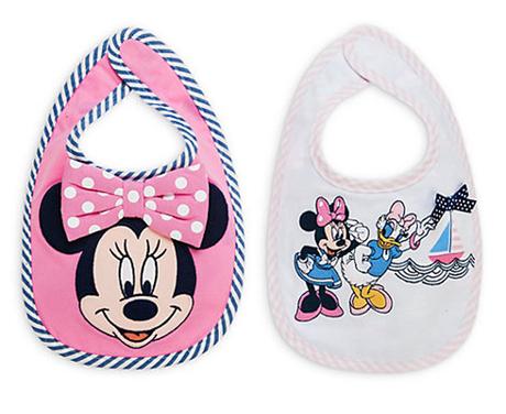 Pack de dos baberos Minnie Artículos Disney