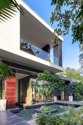 Casa Contemporanea en la India Casa Contemporanea en la India