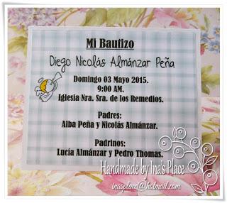 Invitaciones Bautizo - Algo Diferente y Elegante - Te va a interesar!! Invitaciones Bautizo - Algo Diferente y Elegante - Te va a interesar!!