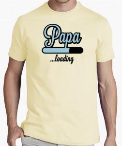 papa loading camiseta