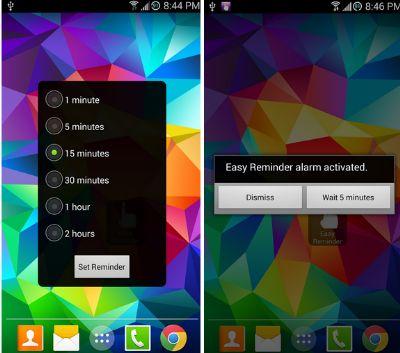 Easy Reminder, un widget para crear alarmas y recordatorios en Andorid Easy Reminder, un widget para crear alarmas y recordatorios en Andorid