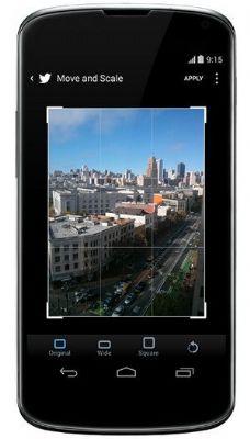 Twitter para Android ahora te permite recortar y rotar las fotos Twitter para Android ahora te permite recortar y rotar las fotos