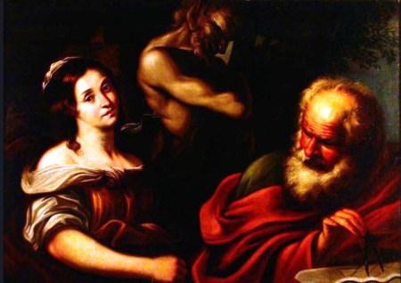 Alegoría de la matemática en Kaluga Matematicas - Bernardo Strozzi Museo de Arte de Kaluga, Rusia