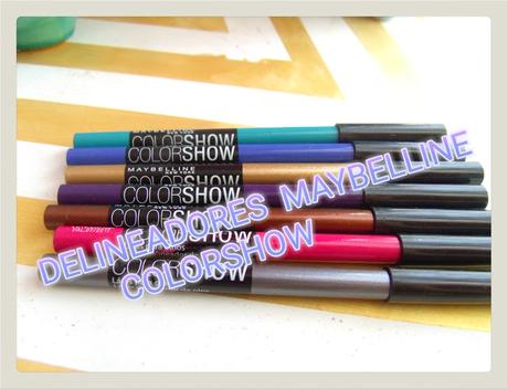 DELINEADORES MAYBELLINE COLORSHOW DELINEADORES MAYBELLINE COLORSHOW