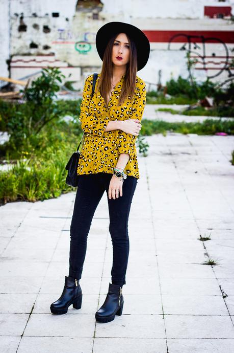 zara leopard shirt