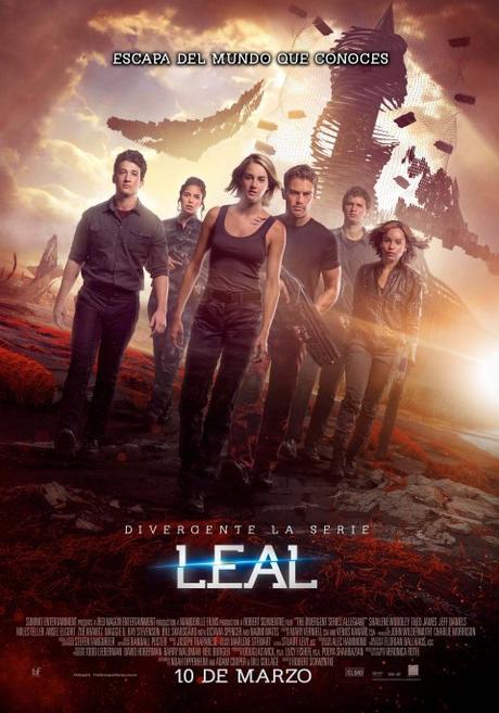 Nuevos afiches y fechas de estreno en cines de Divergente, La Serie: Leal