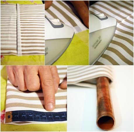 DIY REVISTERO DE COBRE Y TELA (SIN MÁQUINA DE COSER) DIY REVISTERO DE COBRE Y TELA (SIN MÁQUINA DE COSER)