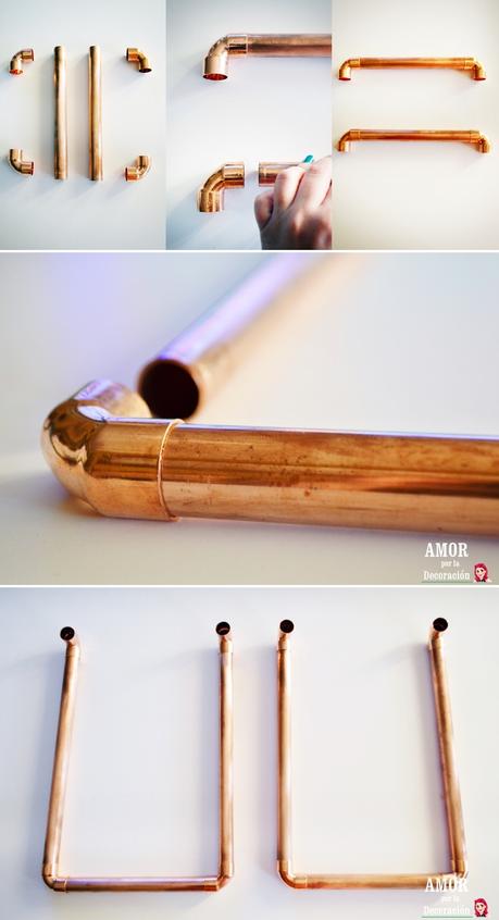 DIY REVISTERO DE COBRE Y TELA (SIN MÁQUINA DE COSER) DIY REVISTERO DE COBRE Y TELA (SIN MÁQUINA DE COSER)