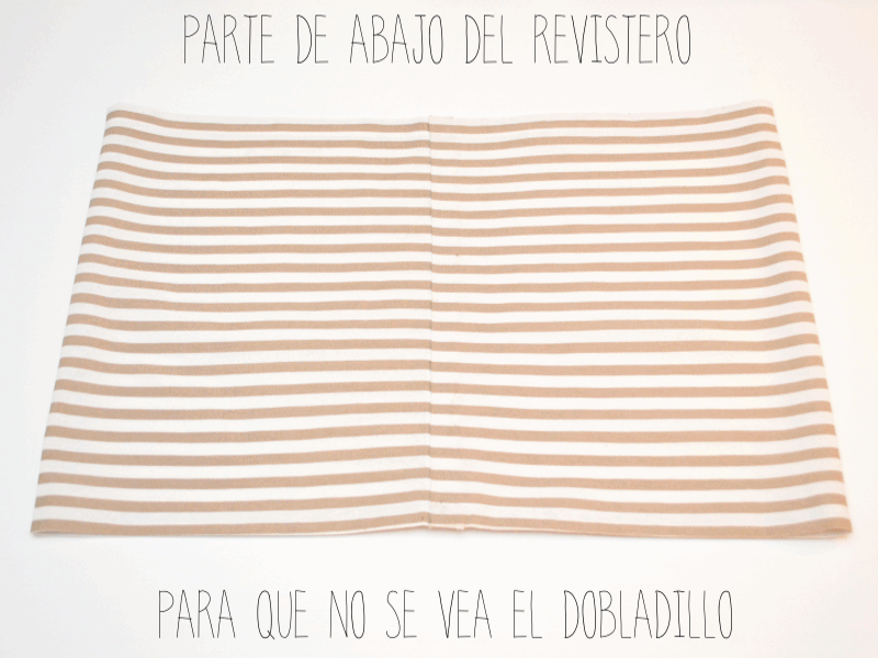 DIY REVISTERO DE COBRE Y TELA (SIN MÁQUINA DE COSER) DIY REVISTERO DE COBRE Y TELA (SIN MÁQUINA DE COSER)